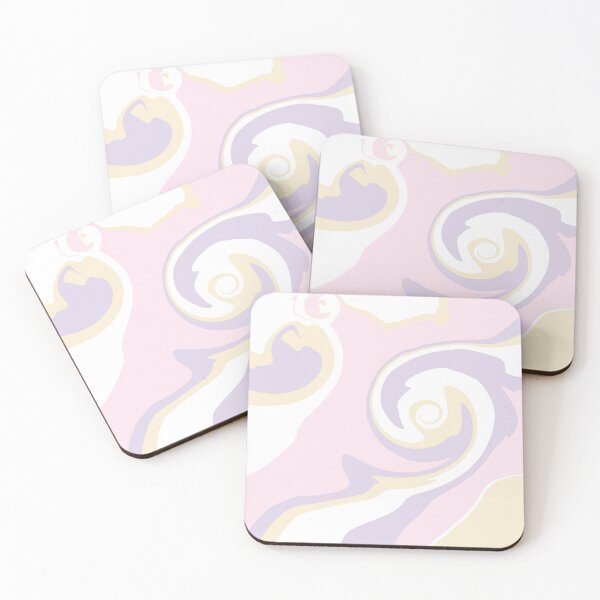 Item preview, Spill - Pastel Pink, Yellow and Purple designed and sold by LAEC-Shop.
