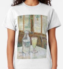 1887-Vincent van Gogh-Café table with absinth-33x46 Classic T-Shirt