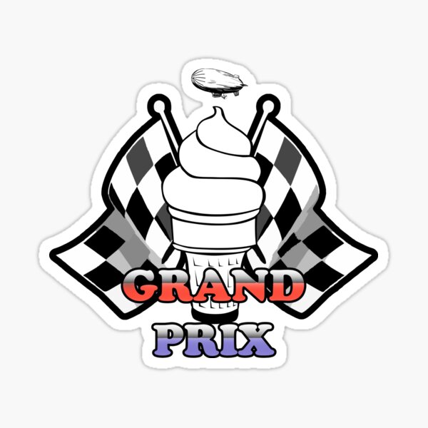 Ice cream Grand Prix Sticker