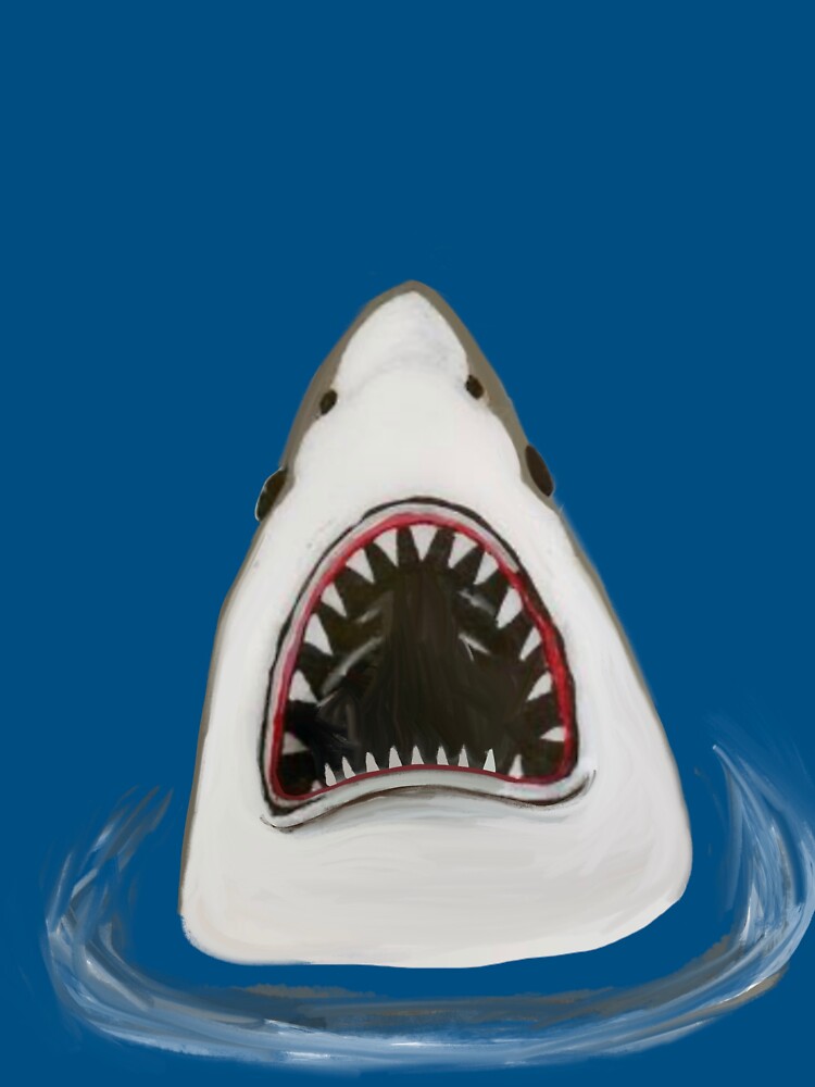 Bigger boat shark Sticker for Sale by cityette