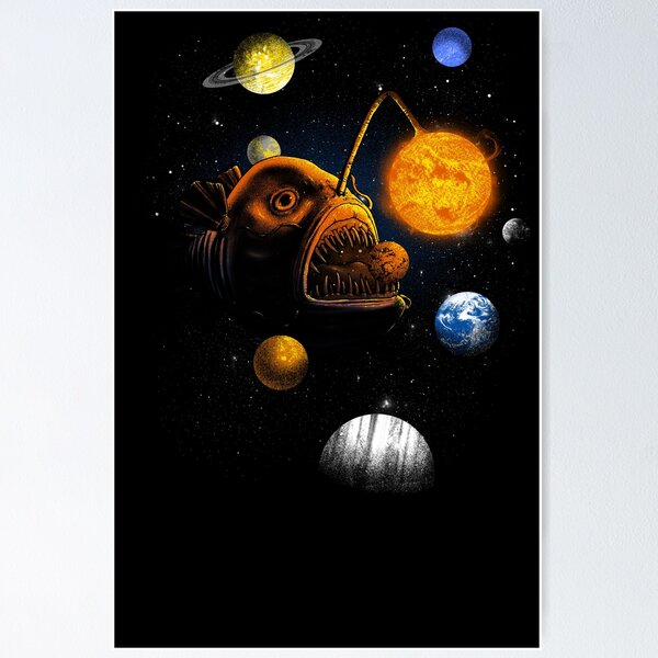 Angler Fish Posters for Sale