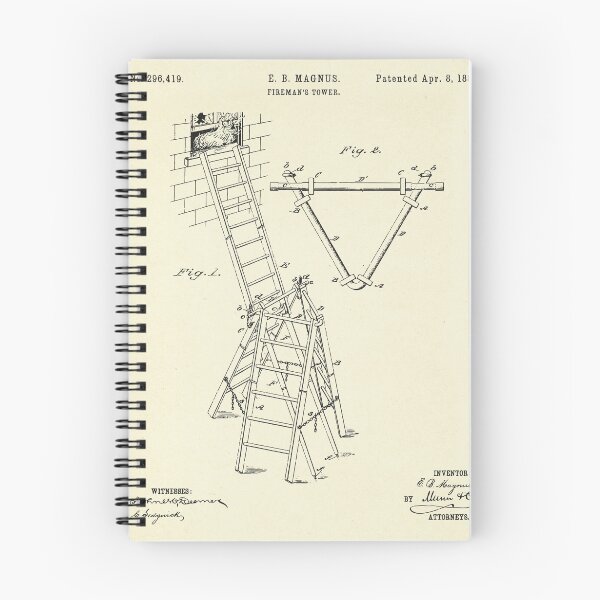 Item preview, Fireman's Tower-1884 designed and sold by paulrommer.