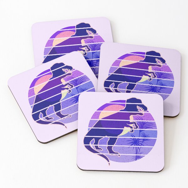 Item preview, Tyrannosaurus At Pink Sunset designed and sold by SUNarea.