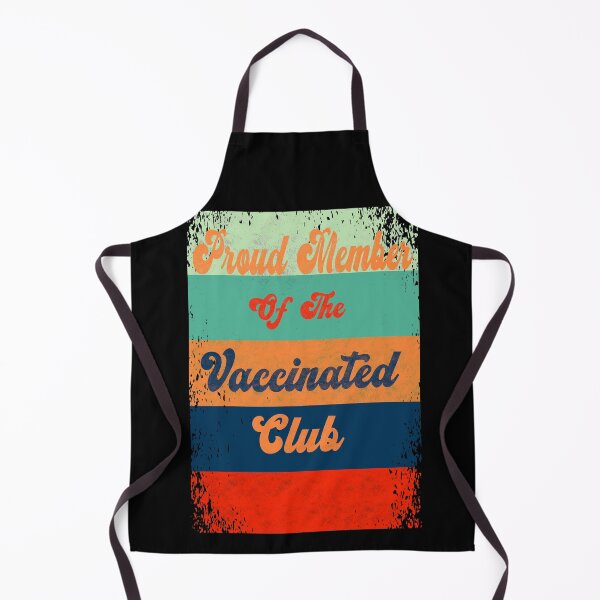 Item preview, Proud Member Of The Vaccinated Club designed and sold by Hema Thilakaratne.