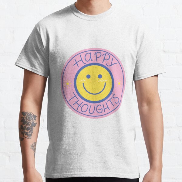 Happy Thoughts Smiley Classic T-Shirt