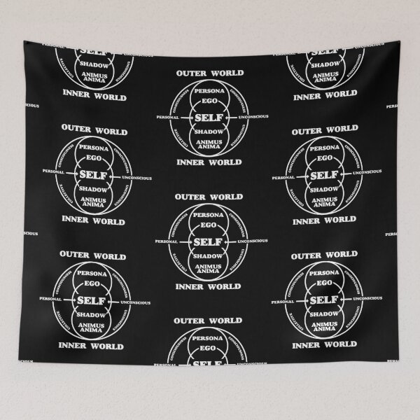 Item preview, Carl Jung Self Ego Shadow Model - Jungian Psychology Teacher designed and sold by isstgeschichte.