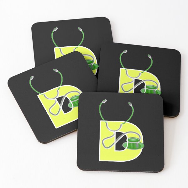 Item preview, md, doctor, letter d, alphabet designed and sold by doctors-apparel.