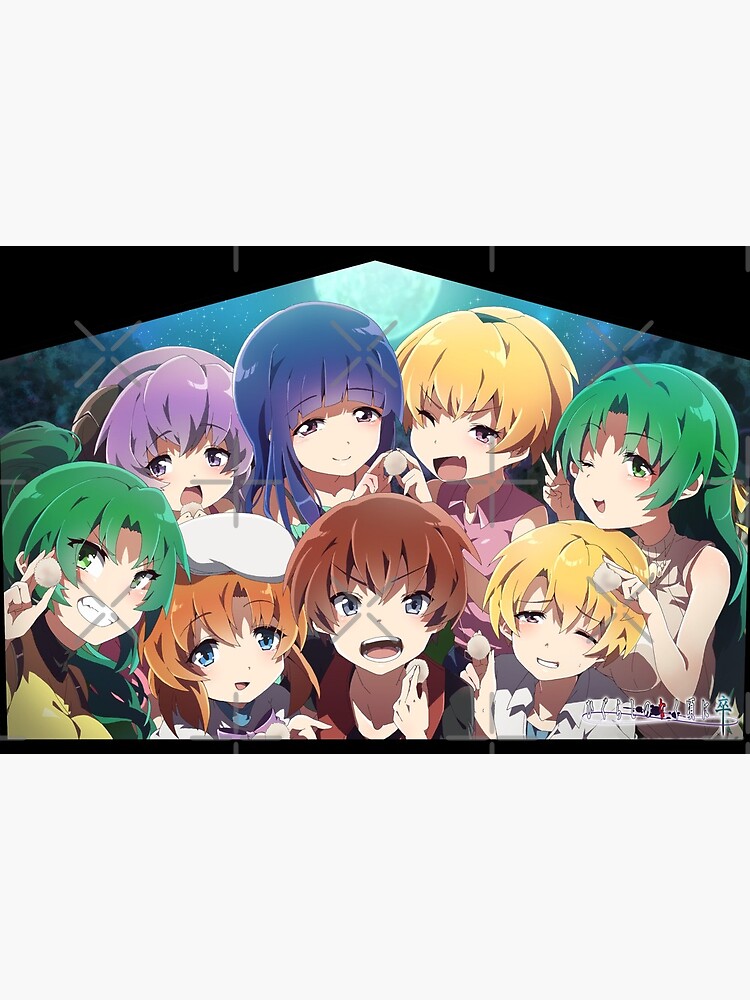 Higurashi no Naku Koro ni Sotsu Art Board Print for Sale by Bothaina