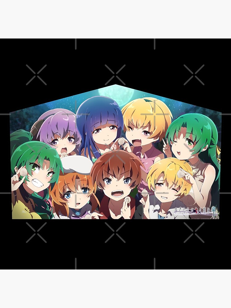 Higurashi no Naku Koro ni Sotsu Art Board Print for Sale by Bothaina