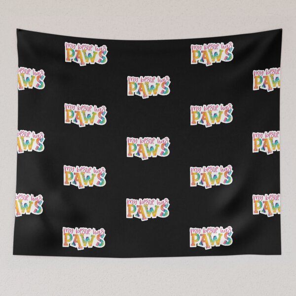 Item preview, My Bestie Has Paws Tye Die designed and sold by Davestre.