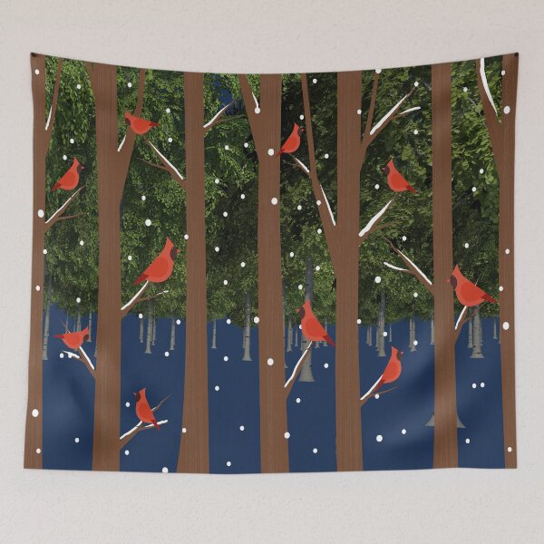 Item preview, The Birches And Birds designed and sold by LashCreations.