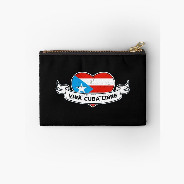 Item preview, Viva Cuba Libre, Cuban Distressed Flag Heart designed and sold by ramenrose.