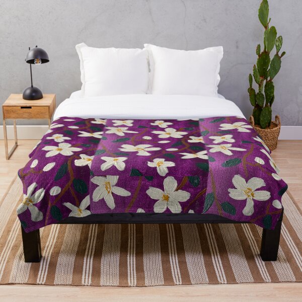 Item preview, Cascada blanca sobre morado designed and sold by Ruth Breen Artwork .