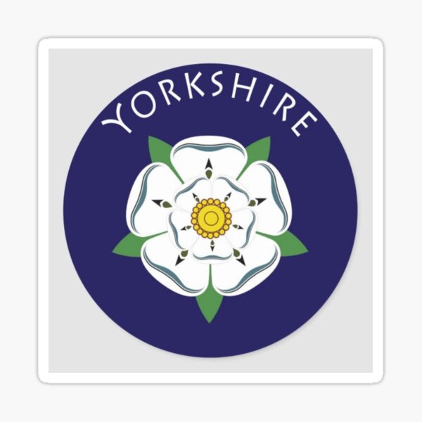 Yorkshire county rose vinyl decal sticker graphic #1 Larger sizes 