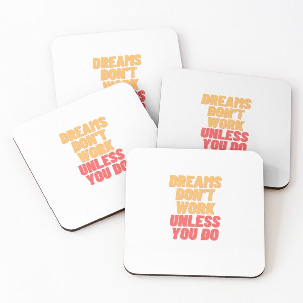 Item preview, Dreams Don't Work Unless you do  designed and sold by Cubezz.