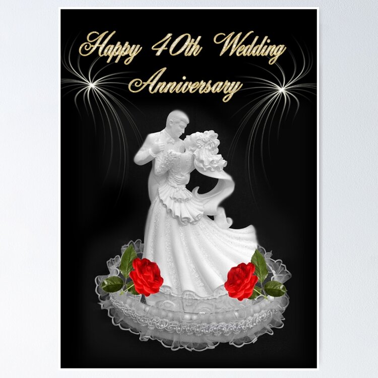 Dedication)~Happy 40th Wedding Anniversary~Jean & Bob ~ Hugs and