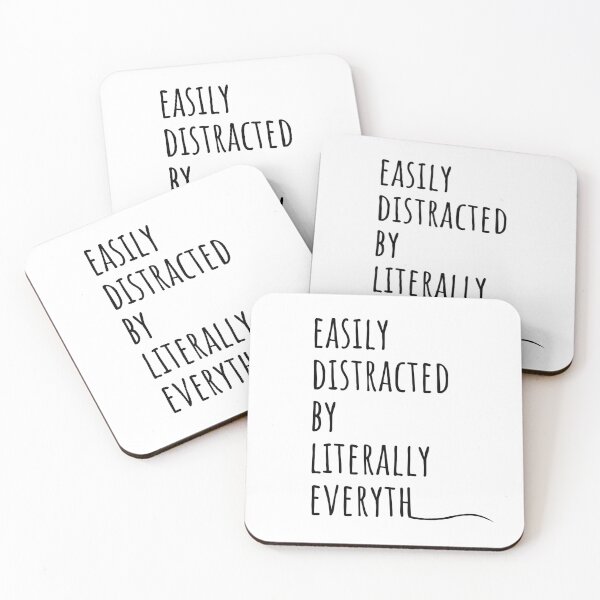 Item preview, Easily distracted by literally everything designed and sold by ValAndVanya.