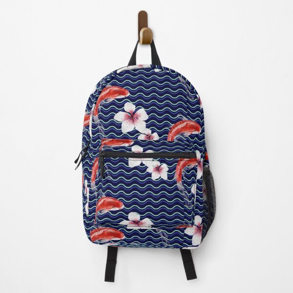 Item preview, Red Koi Seamless Pattern designed and sold by Dream Bloom Gallery.