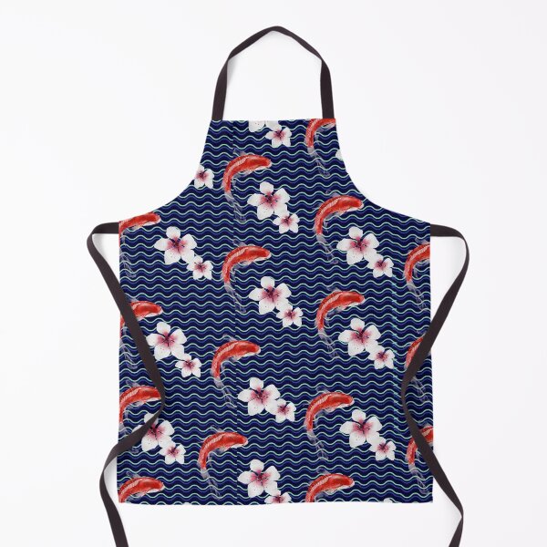 Item preview, Red Koi Seamless Pattern designed and sold by Dream Bloom Gallery.