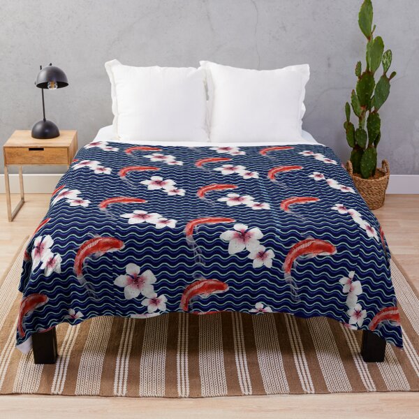 Item preview, Red Koi Seamless Pattern designed and sold by Dream Bloom Gallery.