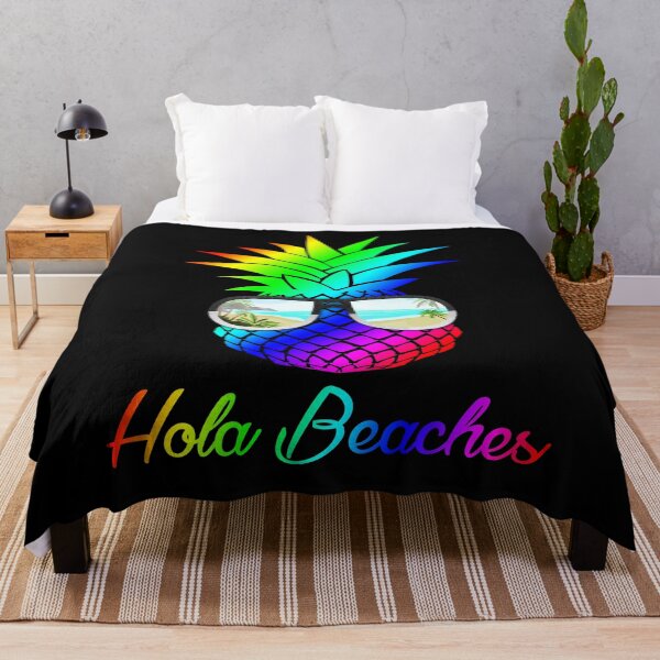 Item preview, Pineapple Hola Beaches Summer Design designed and sold by primetee.