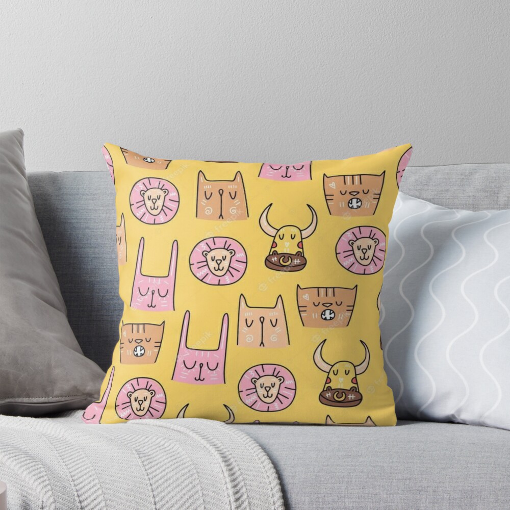 Item preview, Throw Pillow designed and sold by Rakos-Merch.