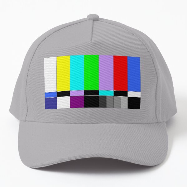 Retro No Signal Tv Baseball Cap