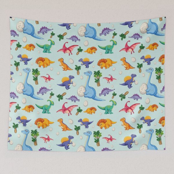 Item preview, Dino era pattern designed and sold by Rakos-Merch.