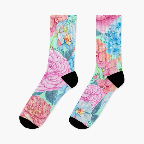 Item preview, Cute Flower Patterns Spring Summer watercolor floral design designed and sold by DesignForGifts.