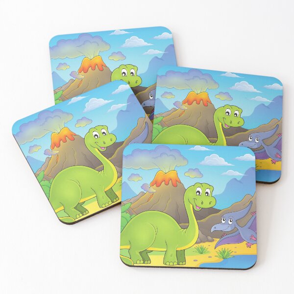 Item preview, Dinosaurs, dinosaur landscape  designed and sold by angelescar.