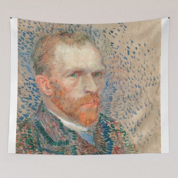 Item preview, 1887-Vincent van Gogh-Autorretrato-33 x 41 designed and sold by paulrommer.