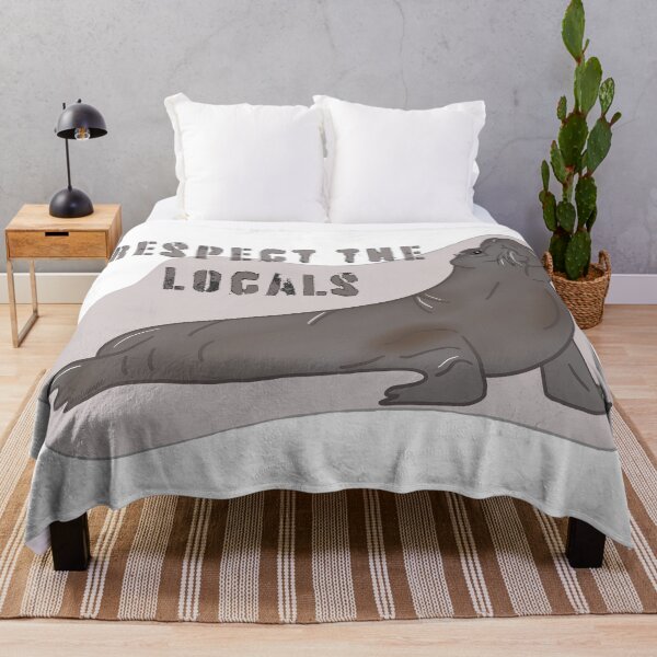 Item preview, Respect the Locals - Elephant Seal designed and sold by bellamousse design co.