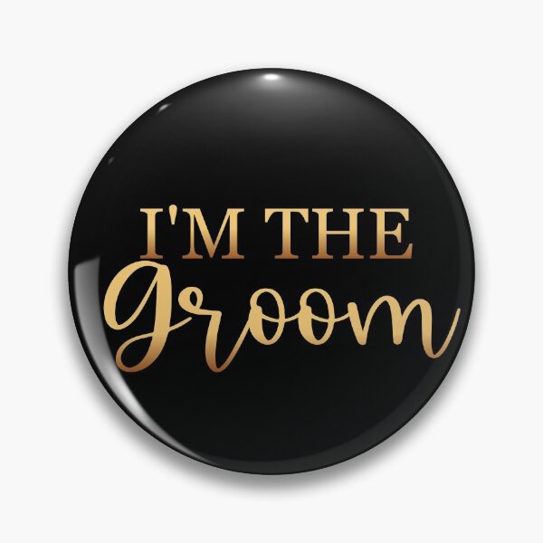 Item preview, I'm the Groom, Wedding Rehearsal, Autumn Wedding designed and sold by DiensDesign.