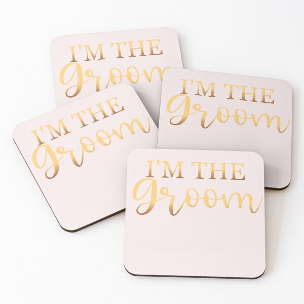 Item preview, I'm the Groom, Wedding Rehearsal, Autumn Wedding designed and sold by DiensDesign.