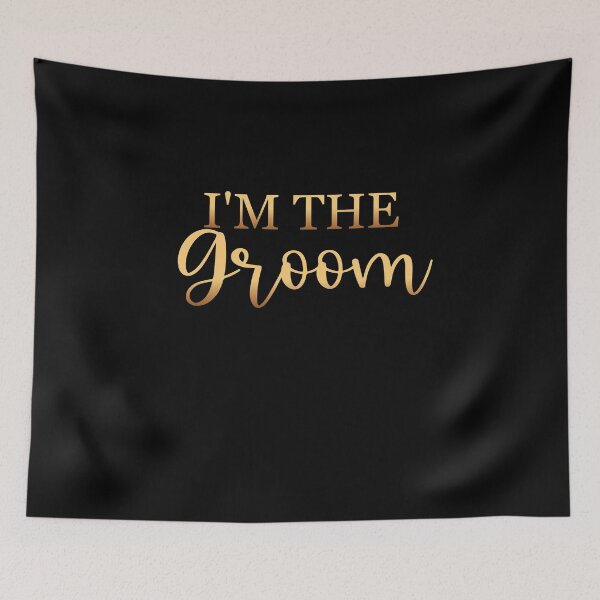 Item preview, I'm the Groom, Wedding Rehearsal, Autumn Wedding designed and sold by DiensDesign.