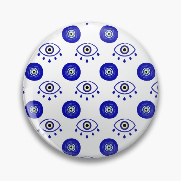 Item preview, eyes memphis evil magic eye talismans seamless pattern  designed and sold by Svlgsm.