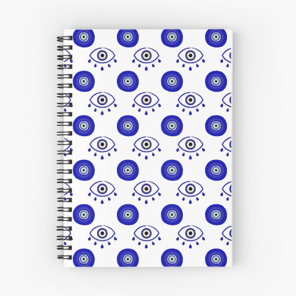 Item preview, eyes memphis evil magic eye talismans seamless pattern  designed and sold by Svlgsm.