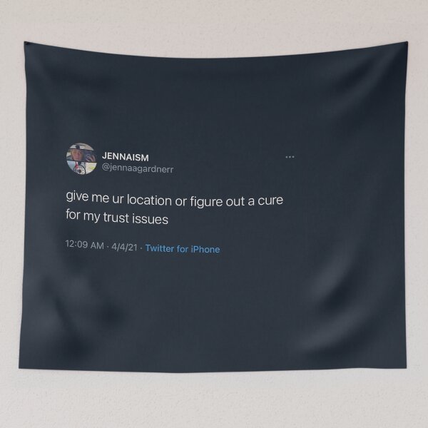 Item preview, trust issues designed and sold by Jennaism.