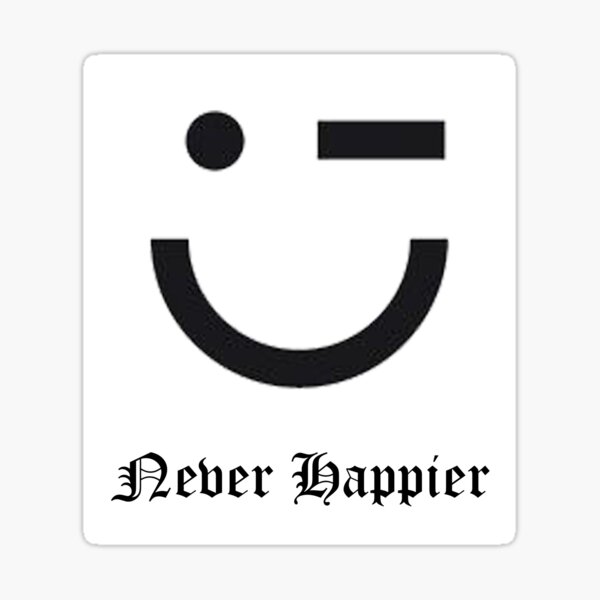 Item preview, Never Happier designed and sold by fahdmkboutique.