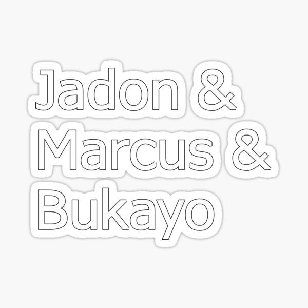 Artikel-Vorschau von Jadon Marcus Bukayo-Support, designt und verkauft von KJCasey1982.
