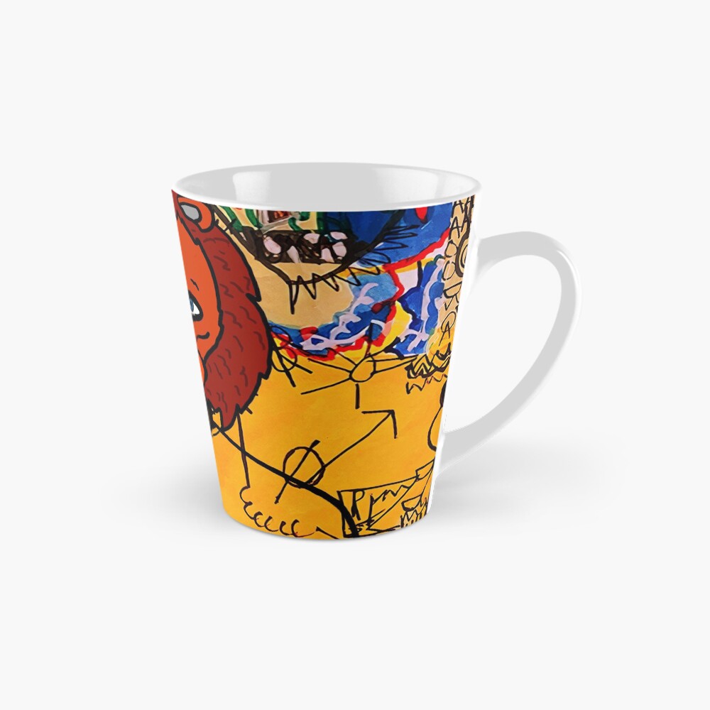 Vista previa del artículo con la obra «Taza cónica», diseñado y vendido por CryptoLuke.