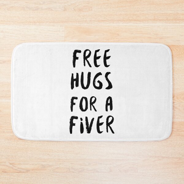 Item preview, Free Hugs for a Fiver designed and sold by MaseFaceMerch.