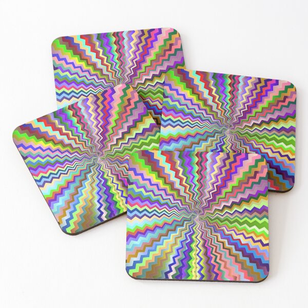 Item preview, Retro Colorful Abstract Zig Zag designed and sold by FreedomUniverse.