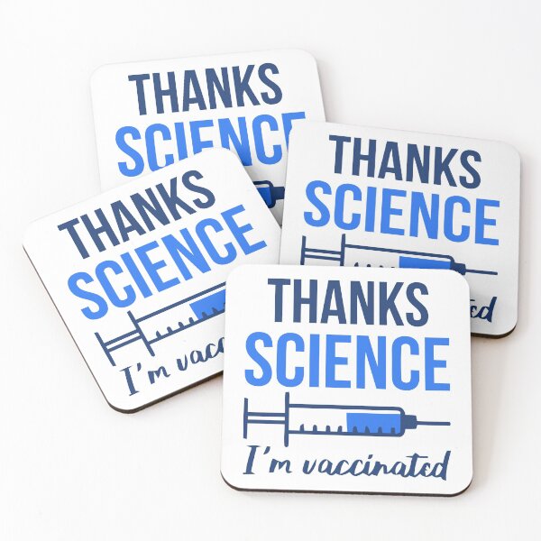 Item preview, Thanks Science I'm Vaccinated designed and sold by BillyClar.
