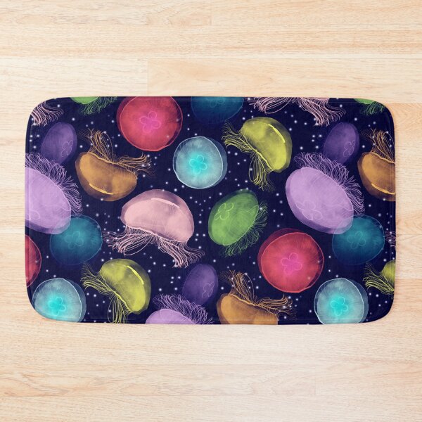 Item preview, Neon Rainbow Moon Jellyfish  designed and sold by Perrin Le Feuvre.