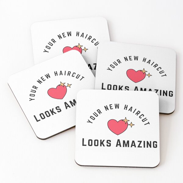 Item preview, Your new haircut looks amazing: telling lies, funny lies friends party designed and sold by AMED-STORE.