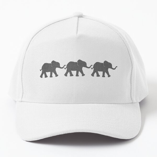 Three Elephants Baseball Cap