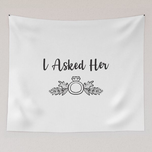 Item preview, I Asked Her  designed and sold by TH3--DESIGNER.