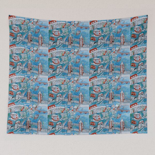 Item preview, A wet London morning designed and sold by sanyijudit.