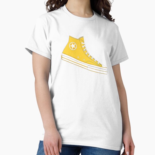 Artikel-Vorschau von Gelbe Converse-Illustration, designt und verkauft von MickeyEdwards.
